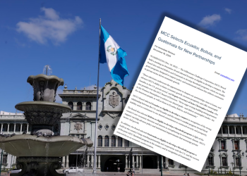 MCC elige a Guatemala para programas umbral. / Foto: AGN, Gobierno de Guatemala, MCC.