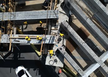 El cierre en la calzada San Juan obedece al calendario de trabajos de construcción en el área. / Foto: FSS, CIV.