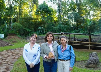 En el Parque Nacional Tak’alik Ab’aj se realizó la observación astronómica en conmemoración del Solsticio de Invierno. (Foto: Vicepresidencia)
