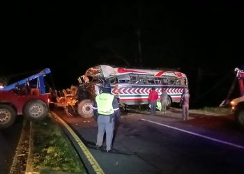 Presidente declara luto nacional ante el accidente en la carretera Interamericana. (Foto: Provial)