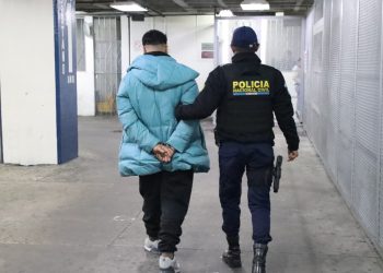 PNC captura a presunto responsable de matar a un hombre en zona 18. (Foto: PNC)