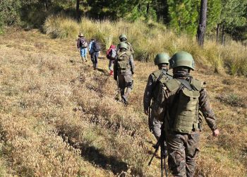 Ejército de Guatemala en operaciones de seguridad entre Nahualá y Santa Catarina Ixtahuacán, Sololá. / Foto: archivo, Ejército de Guatemala.