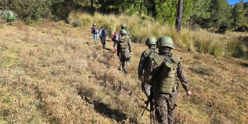 Ejército de Guatemala en operaciones de seguridad entre Nahualá y Santa Catarina Ixtahuacán, Sololá. / Foto: archivo, Ejército de Guatemala.