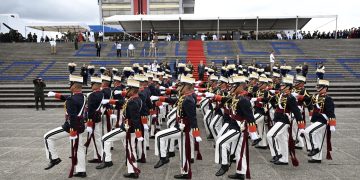 Ejército de Guatemala celebró la graduación de cadetes de la Escuela Politécnica. (Foto: Byron de la Cruz)
