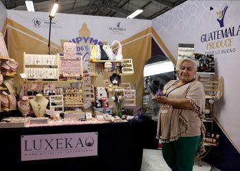Luxeka llegó al Interfer para dar a conocer sus productos. (Foto: Analí Camey)