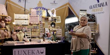 Luxeka llegó al Interfer para dar a conocer sus productos. (Foto: Analí Camey)