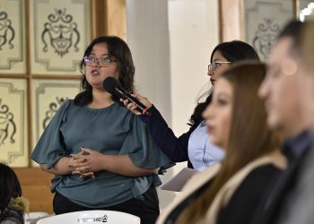 Montserrat de León, joven de Catarina, San Marcos. / Foto: Álvaro Interiano.