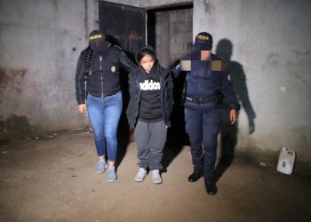 Estefany Paola Araujo Juárez, de 25 años, conocida como La Chaparra. / Foto: PNC