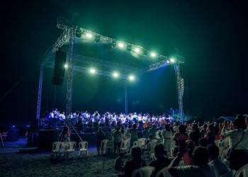 La Orquesta Sinfónica Nacional debuta en Puerto San José con concierto a orillas del Pacífico. (Foto: MCD)