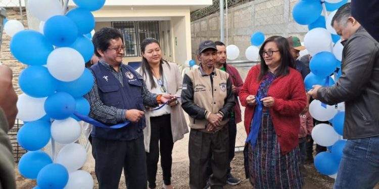 Nuevo centro comunitario de salud beneficia a comunidades rurales de Acatenango./Foto: MSPAS.