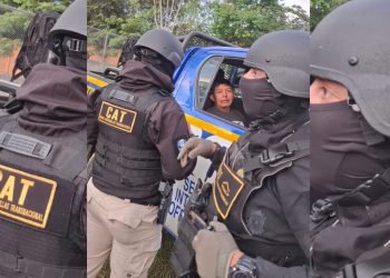 El operativo fue coordinado por investigadores del Centro Antipandillas Transnacional. / Foto: PNC.