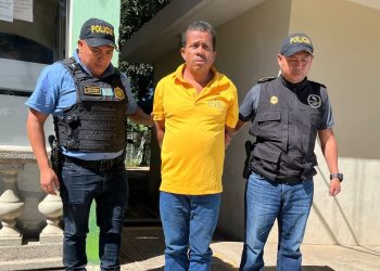 La PNC detuvo al sujeto en Masagua, Escuintla, el crimen se cometió en San Juan Sacatepéquez, Guatemala. / Foto: PNC