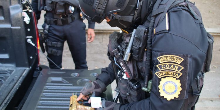 Mingob señaló una de las hipótesis sobre el aparecimiento de cuerpos en la zona 25. / Foto: PNC.