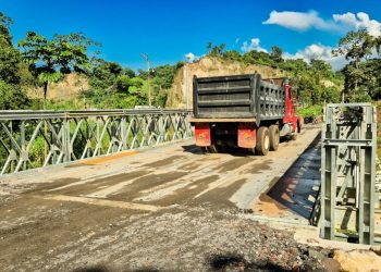 Covial verifica operatividad del desvío temporal en el km 189 de la ruta CITO-180