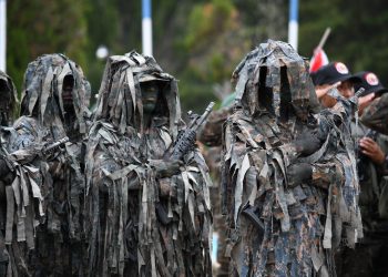 Quinta Brigada de Infantería celebra 46 años de servicio en Huehuetenango