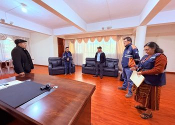 Coordinación departamental ante el descenso de temperaturas e incendios forestales en Totonicapán