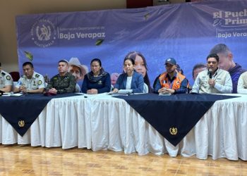 Presentan acciones de seguridad y prevención para la temporada de fin de año en Baja Verapaz