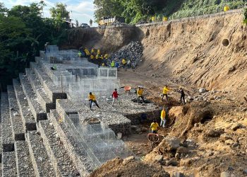 Covial avanza con la rehabilitación de la ruta Cito-Zarco./Foto: CIV.