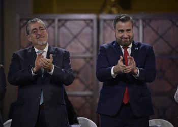 Presidente celebra alianza con Estados Unidos para la construcción de infraestructura./Foto: Álvaro Interiano.