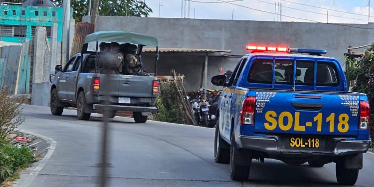 Operativos de seguridad fortalecen el orden público en San Pablo La Laguna