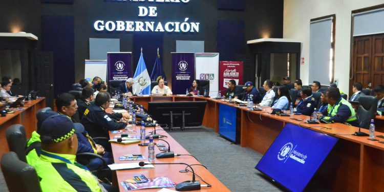 Sigue la coordinación interinstitucional en seguridad ciudadana y prevención de la violencia en el departamento de Guatemala