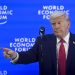El presidente de Estados Unidos, Donald Trump, en el Foro Económico Mundial en Davos, Suiza. / Foto: EFE.