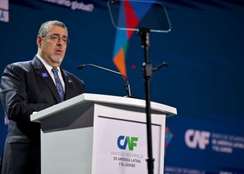 El presidente Bernardo Arévalo plantea el diálogo como el camino para posicionar a la región en el escenario global. /Foto: Álvaro Interiano