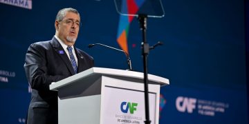 El presidente Bernardo Arévalo plantea el diálogo como el camino para posicionar a la región en el escenario global. /Foto: Álvaro Interiano