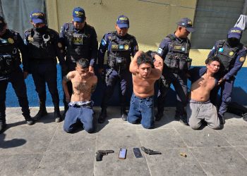 La PNC logró la captura de siete terroristas relacionados con los ataques contra agentes de esa institución.