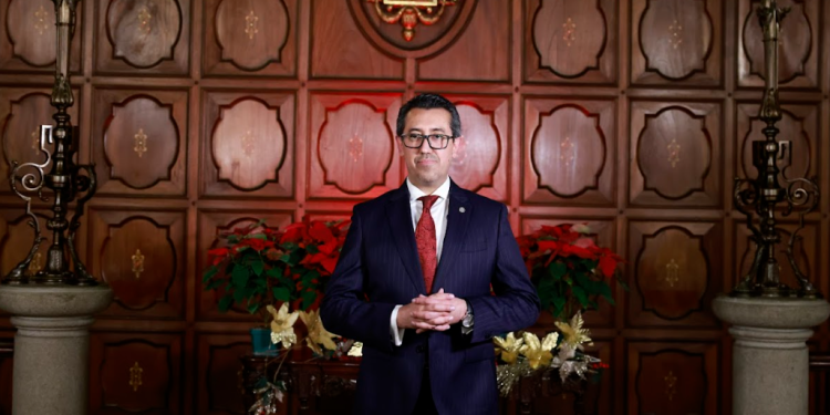 Mensaje del ministro de Finanzas, Jonathan Menkos