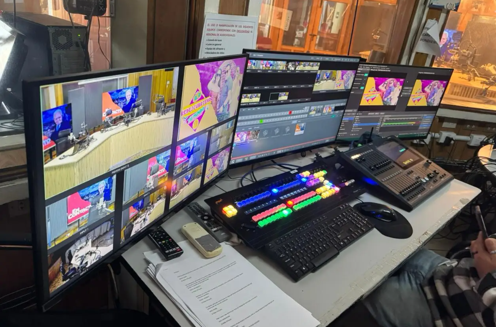 Cabina de controles.