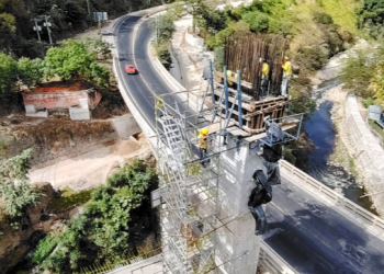 Puente Corozal avanza hacia su fase final./Foto: DGC.