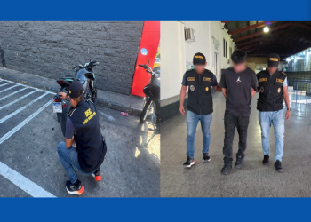 Las autoridades no descartan que el detenido forme parte de una banda organizada, por lo que las investigaciones continúan. / Foto: PNC