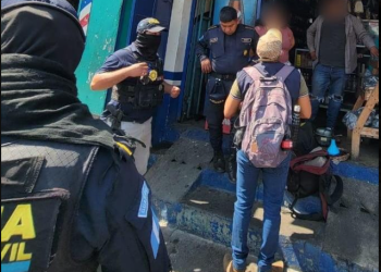 Estas acciones forman parte de la Operación Centinela, implementada en Escuintla debido a la incidencia criminal registrada en el departamento. / Foto: PNC.