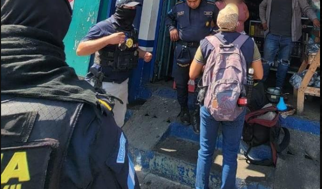 Estas acciones forman parte de la Operación Centinela, implementada en Escuintla debido a la incidencia criminal registrada en el departamento. / Foto: PNC.