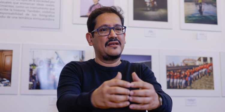 Walter López, coordinador del Observatorio sobre Violencia de la Asociación Civil Diálogos. / Foto: Alex Jacinto.