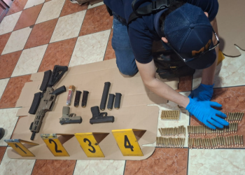 Operación Centinela se desarrolla con éxito en Escuintla./Foto: PNC.