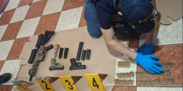 Operación Centinela se desarrolla con éxito en Escuintla./Foto: PNC.