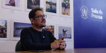 Walter López, representante de la asociación civil Diálogos y coordinador del Observatorio sobre Violencia. / Foto: Alex Jacinto.