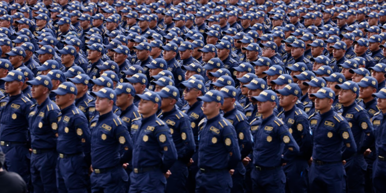 Graduación de la 57 promoción de agentes de la PNC. / Foto: Alex Jacinto.