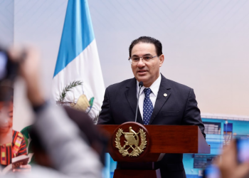 Ministro de Gobernación, Marco Antonio Villeda. / Foto: Analí Camey