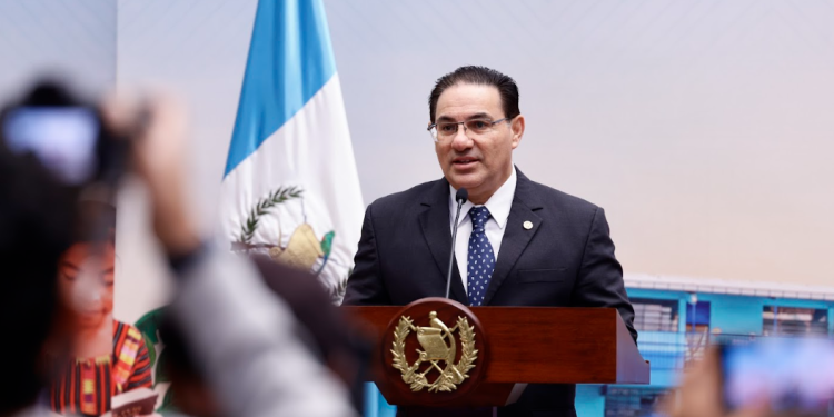 Ministro de Gobernación, Marco Antonio Villeda. / Foto: Analí Camey