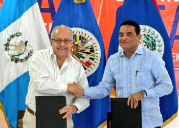 Cancilleres de Guatemala y Belice visitan Oficina de la OEA en la Zona de Adyacencia