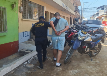 PNC libera a menor secuestrada./Foto: PNC.