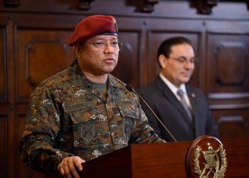 Ejército desarrolla acciones en el marco del estado de sitio./Foto: Álvaro Interiano.