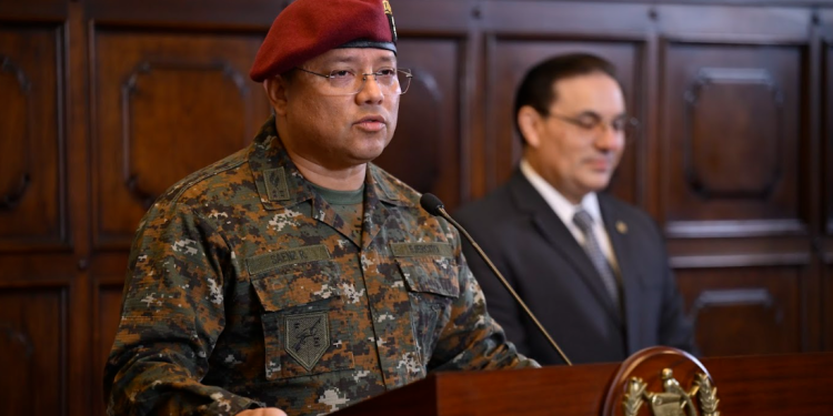 Ejército desarrolla acciones en el marco del estado de sitio./Foto: Álvaro Interiano.