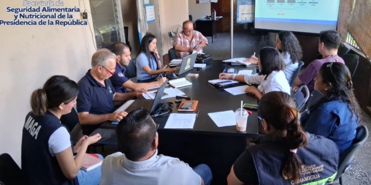 Codesan fortalece coordinación interinstitucional para la seguridad alimentaria y nutricional en Retalhuleu