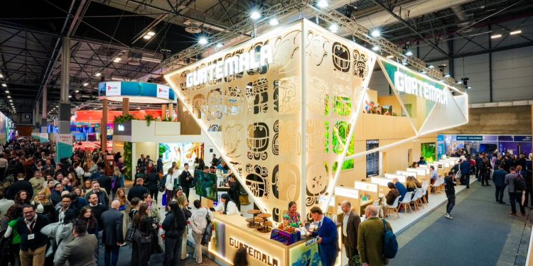 Guatemala destaca con su stand en la Fitur./Foto: Inguat.