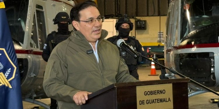 ministro de Gobernación, Marco Antonio Villeda