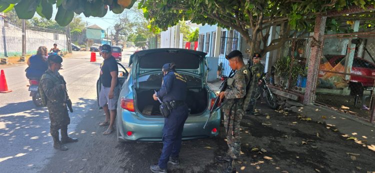 Operativos conjuntos entre PNC y Ejército de Guatemala.